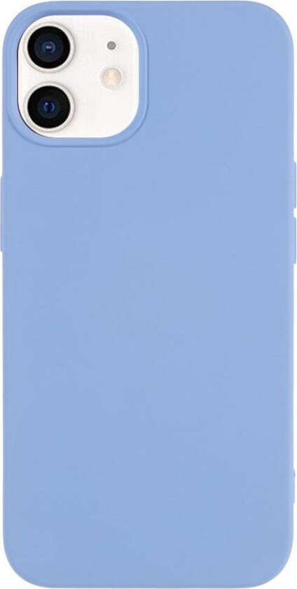 iPhone 12 Mini Fleksibelt Plast Deksel - Lyseblå