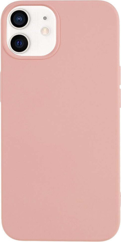 iPhone 12 Mini Fleksibelt Plast Deksel - Rosa