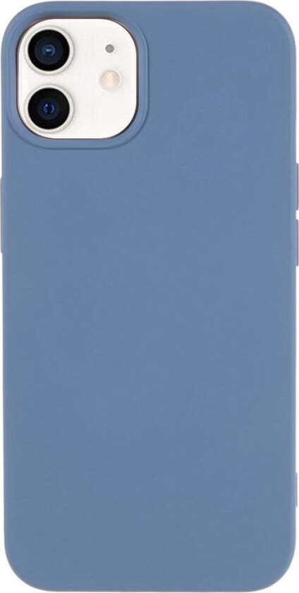 iPhone 12 Mini Fleksibelt Plast Deksel - Grå