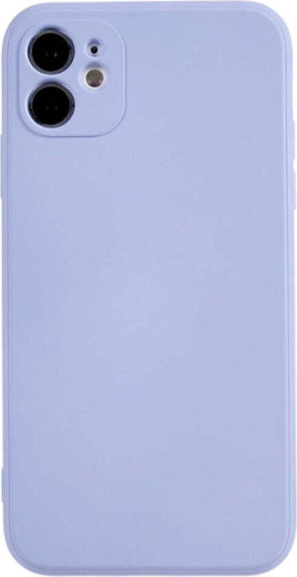 iPhone 11 Fôret Fleksibelt Plast Deksel - Lys Lilla
