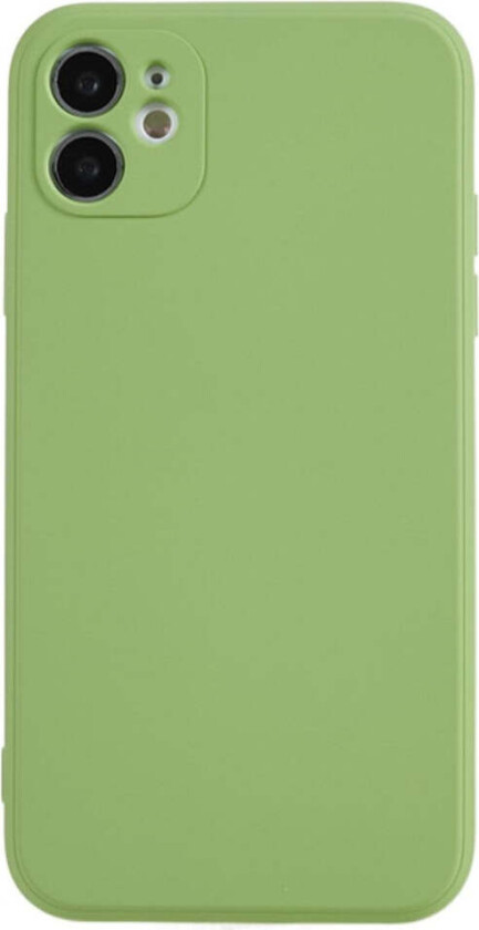 iPhone 11 Fôret Fleksibelt Plast Deksel - Lysegrønn