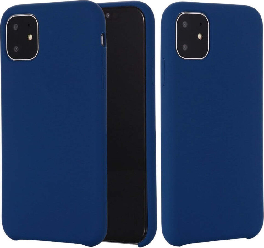 iPhone 11 Pro Fôret Silikon Deksel - Blå