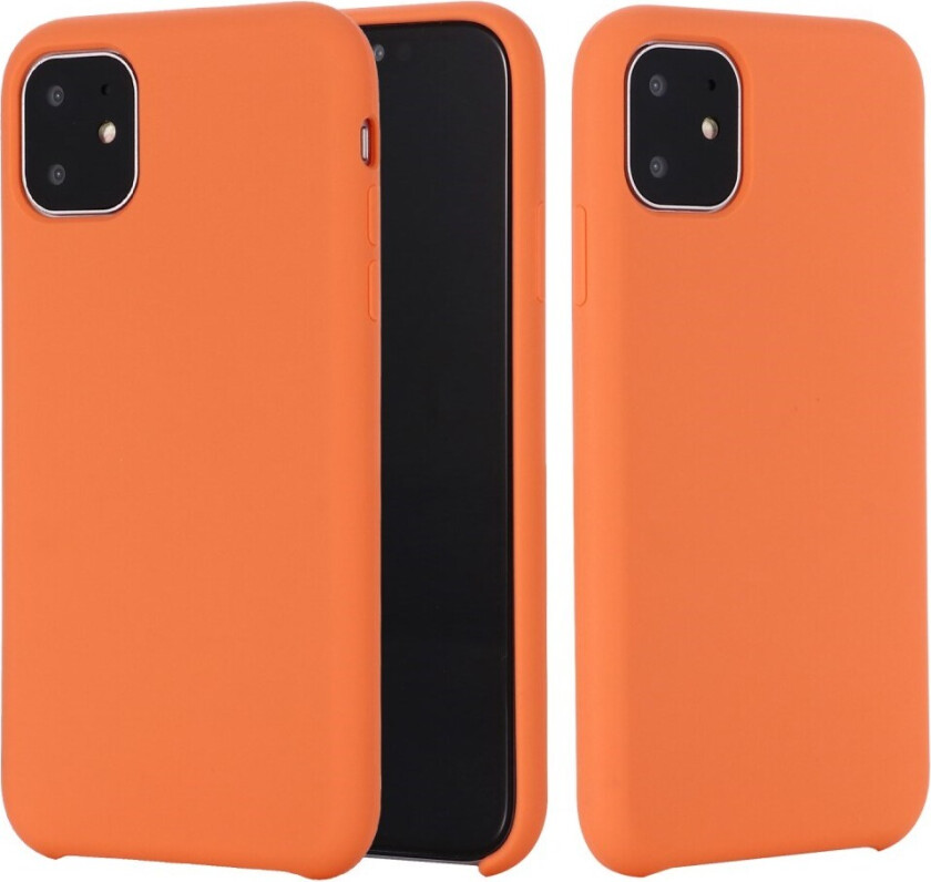 iPhone 11 Pro Fôret Silikon Deksel - Oransje