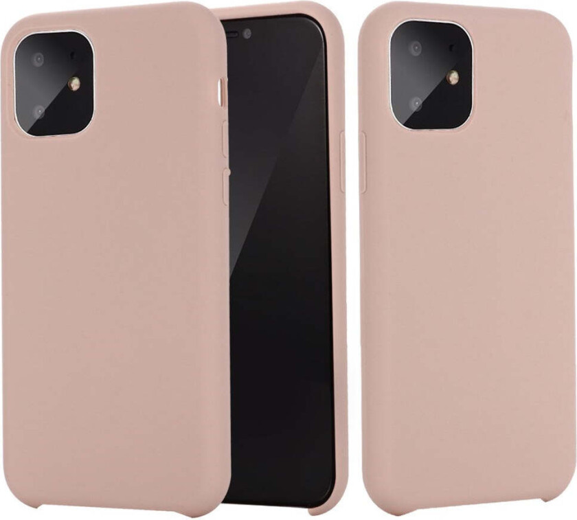 iPhone 11 Pro Fôret Silikon Deksel - Rosa