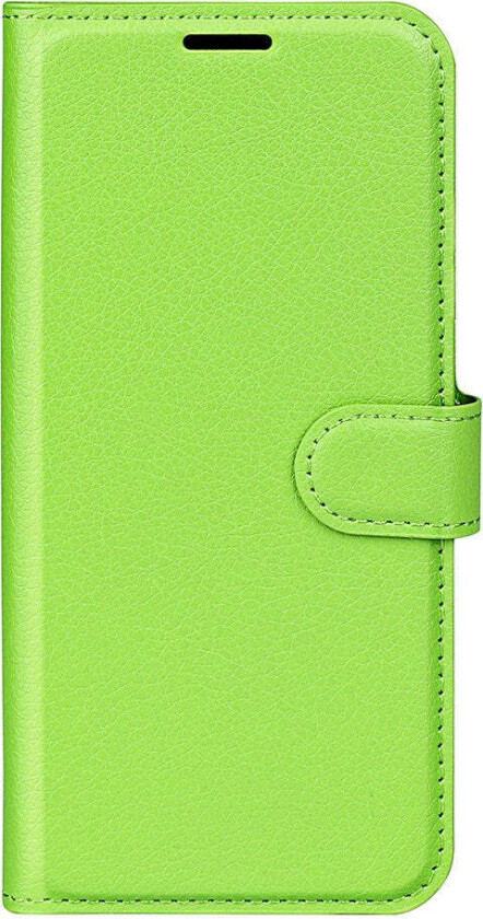 Samsung Galaxy A57 Kunstskinn Flip Deksel m. Kortholder & Ståfunksjon - Grønn