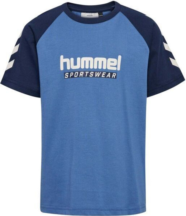 JR Logo t-skjorte til barn, Dutch Blue