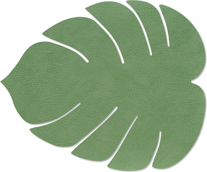 Monstera Leaf Hippo spisebrikke L Forest green