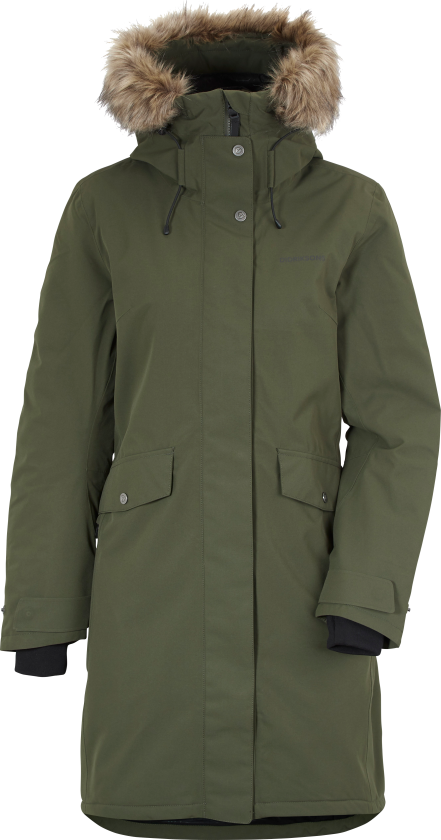 Women's Erika Parka 3 34, Deep Green