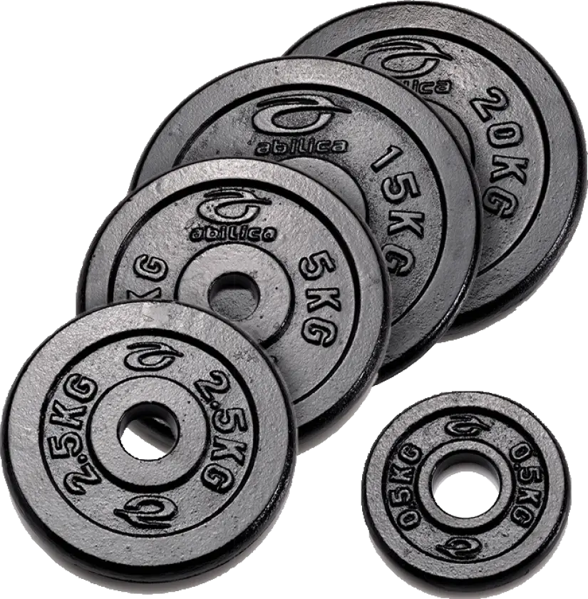 - Vektskive 25 mm 10 kg