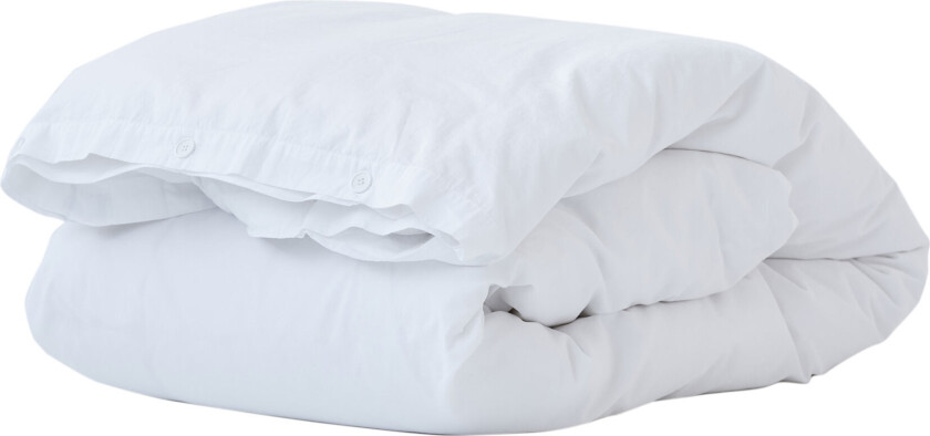 Percale Double cover 220x220, Broken White - Dynetrekk - Hvit