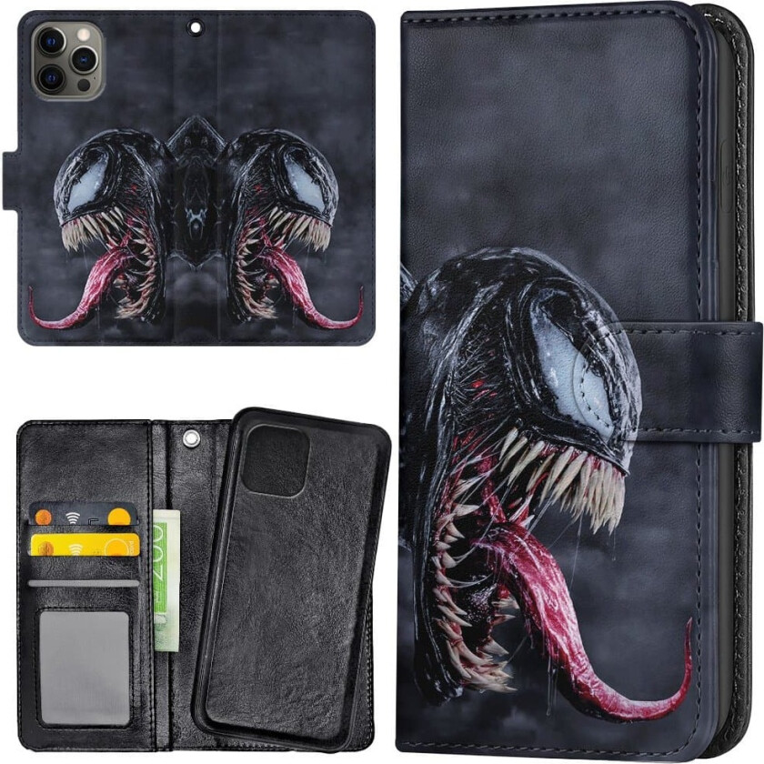 iPhone 15 Pro - Lommebok Deksel Venom
