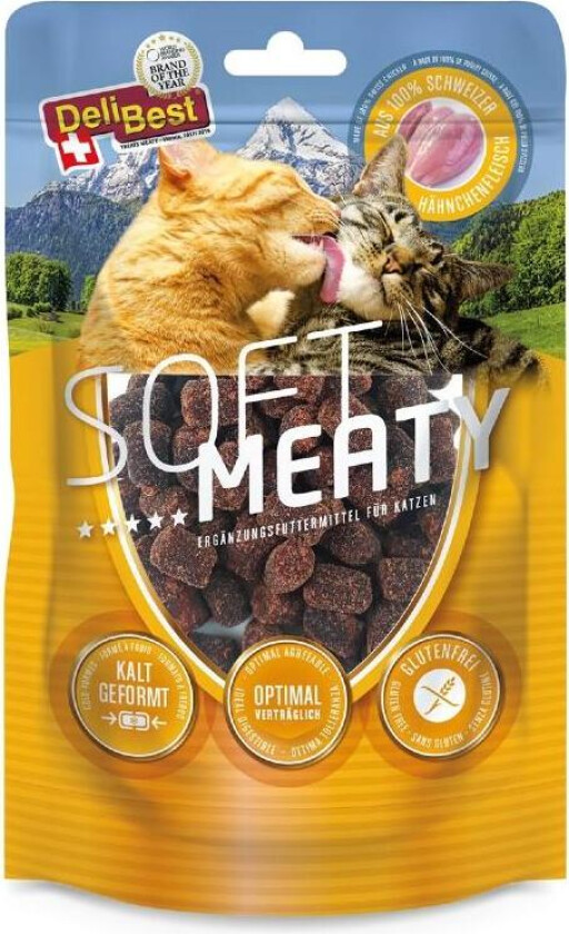 Bilde av Cat Soft Meaty Chicken Godbiter til katt 100 g