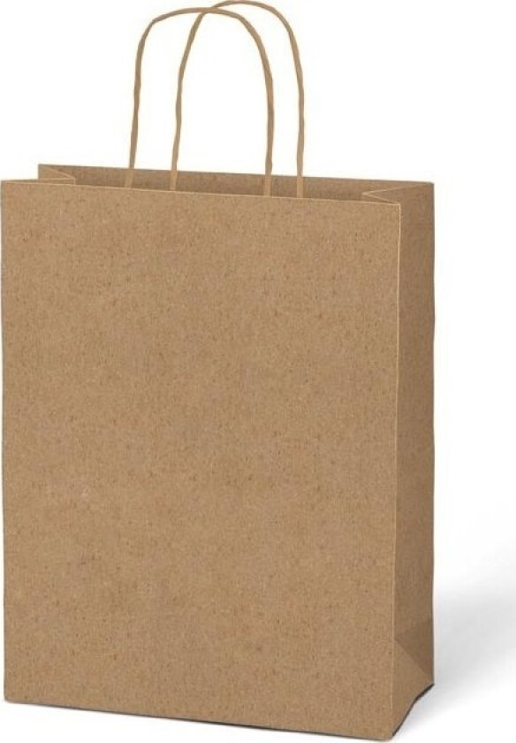 Mfp Papir Gavepose T5 Kraft 260X320x100 Naturlig 5251228