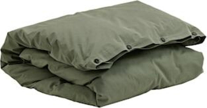 Percale Double cover 220x220, Olive Green - Dynetrekk - Grønn