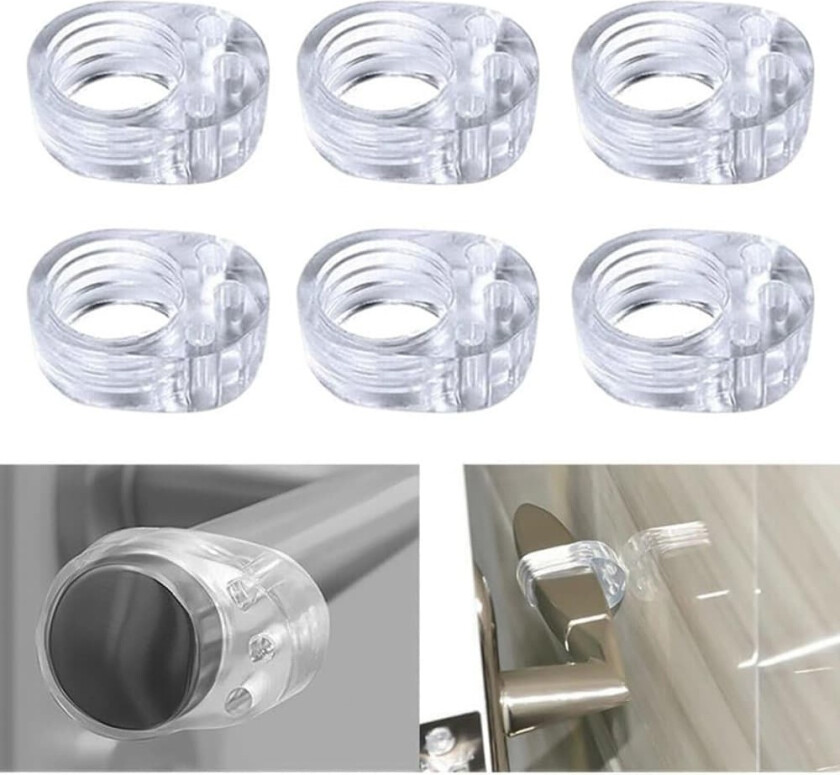 Dørstopper for håndtak 6-pak