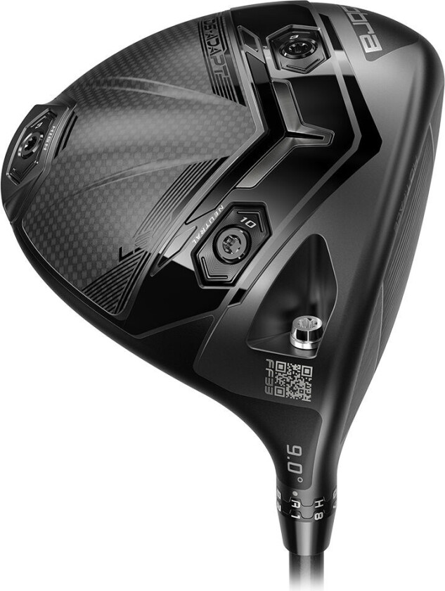 Bilde av Ds-Adapt Ls Driver Høyre 9° Stiff (Tt Project X Denali Black S 65g, Lamkin Crossline 60r Black)