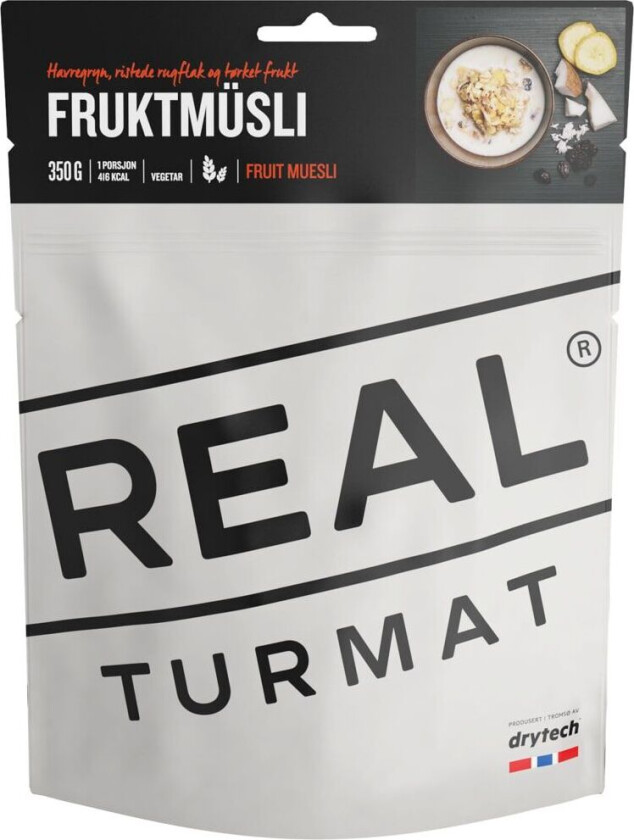 Real Turmat Frukt Musli White/gray One size