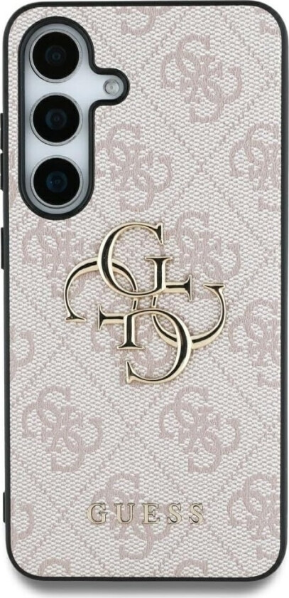 Big 4G Logo Classic Logo Deksel Til Samsung Galaxy S25 Ultra Pink