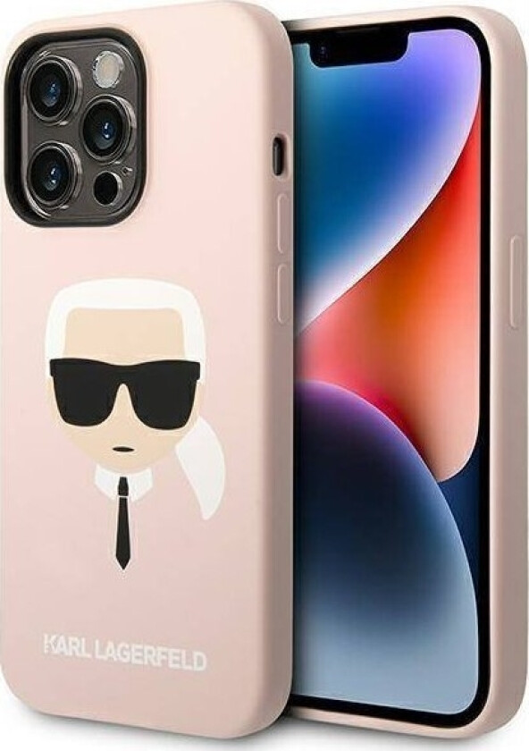 Etui Klhcp14lslkhlp Apple Iphone 14 Pro Hardcase Rozávy/Rosa Silikon Karl`S Head