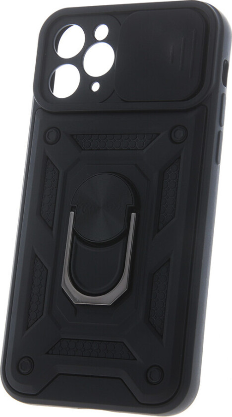 Defender Slide Cover til iPhone SE - Sort