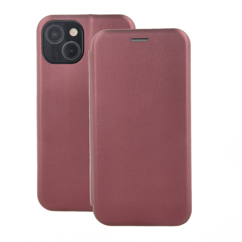 Smart Diva-deksel til iPhone 16 Pro Max (6,9") - Burgundy