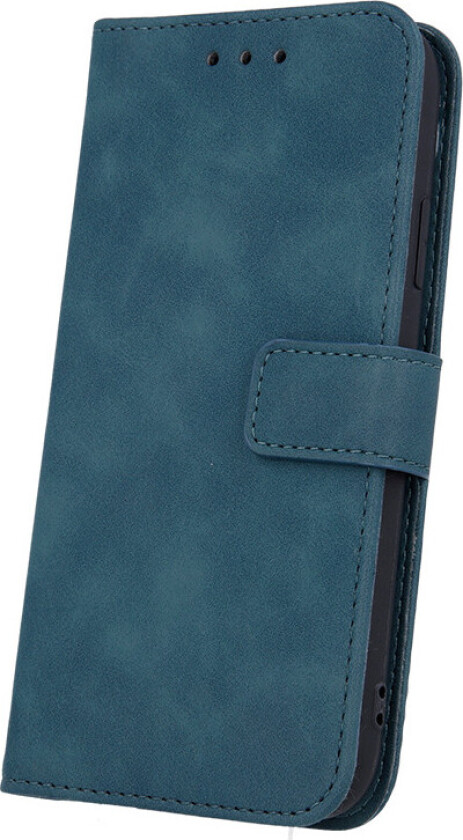 Smart Velvet Cover for iPhone 16 Plus (6,7") - Mørkegrønn