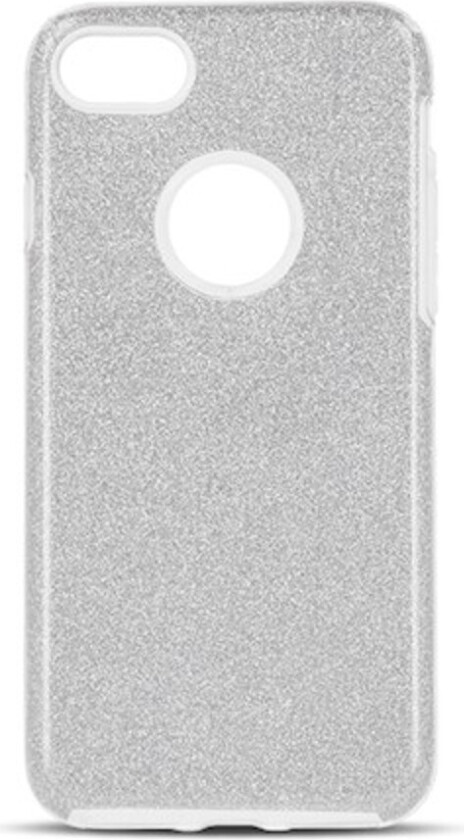 Bilde av Glitter 3-i-1 deksel for iPhone 16 Pro (6,3") - Sølv