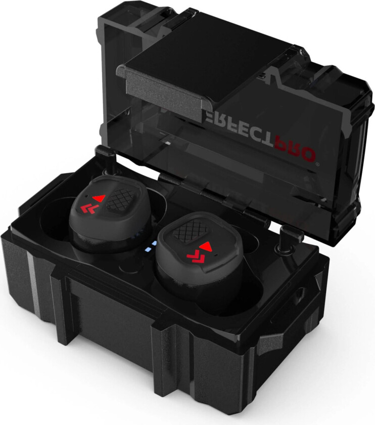 PerfectPro H-10 ørepropper Hørselvern - Bluetooth, 8 timer - Svart