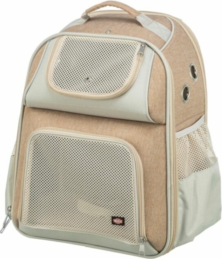 "On The Trek" Backpack, M L: 27 × 16 Cm, Brown/Blue - Tx-28831