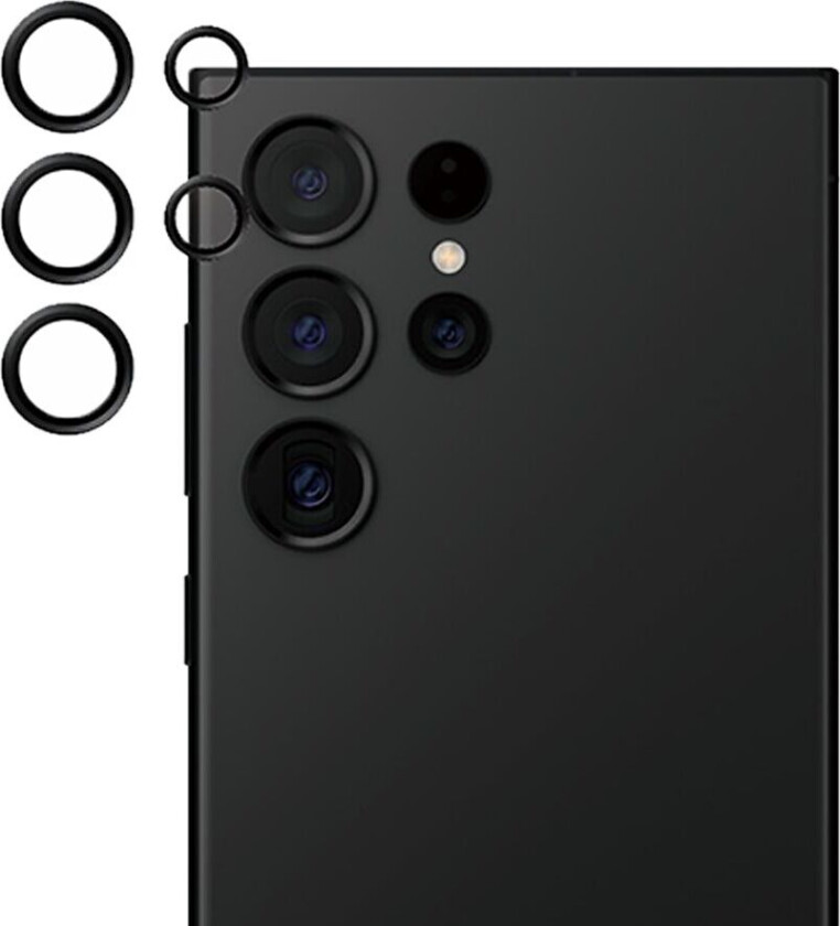 PanzerGlass Galaxy S25 Ultra Hoops Linsebeskytter (gjennomsiktig)