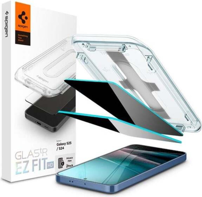 Glass tR EZ Fit HD (Privacy) 2 Pack - Samsung Galaxy S25/S24