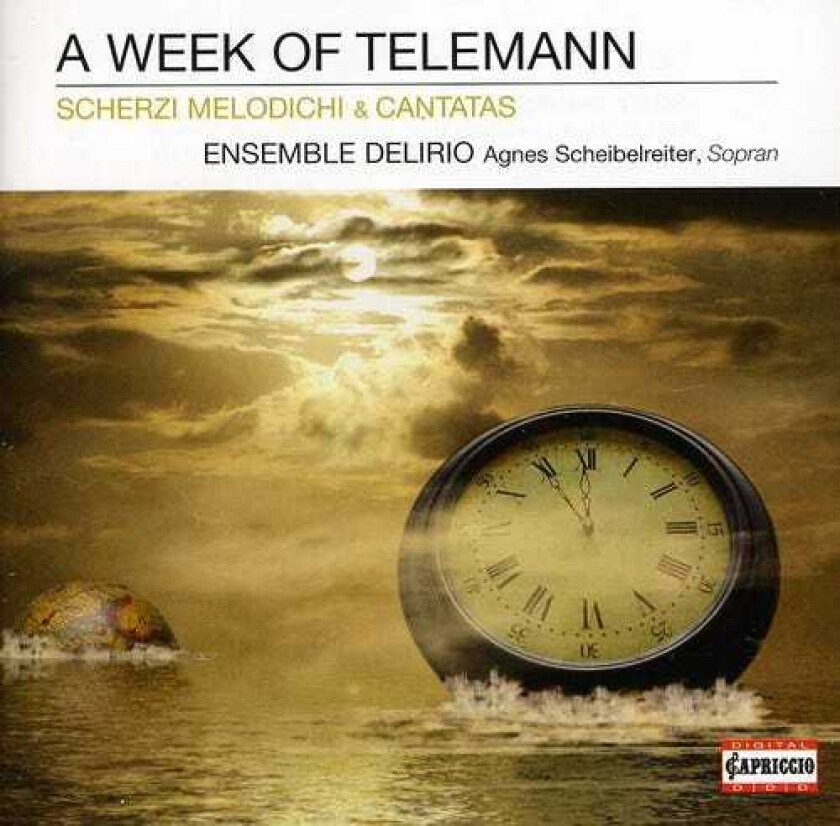 Ensemble Delirio, Agnes Scheibelreiter, David Drabek, Jeremy Joseph, Pablo De Pedro Cano, Philipp Comploi Week Of Telemann CD