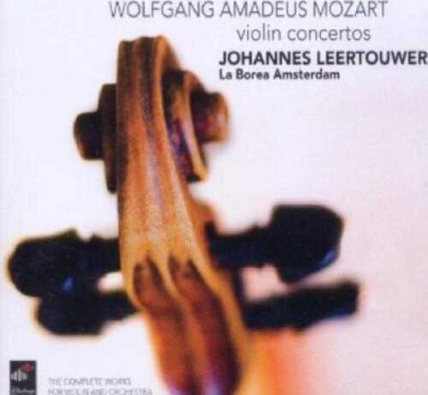 Johannes Leertouwer Violin Concertos CD