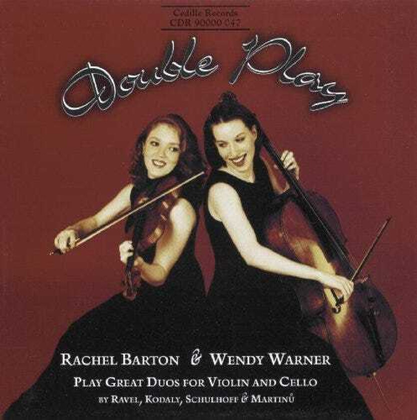 Wendy Warner, Rachel Barton Pine Double Play Great Duos For Violin & Cello CD