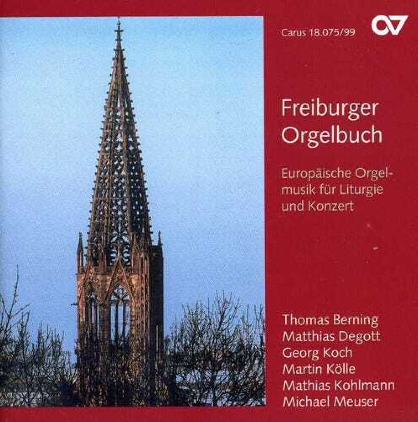 Thomas Berning Freiburger Orgelbuch: Europ Ische Orgelmusik CD