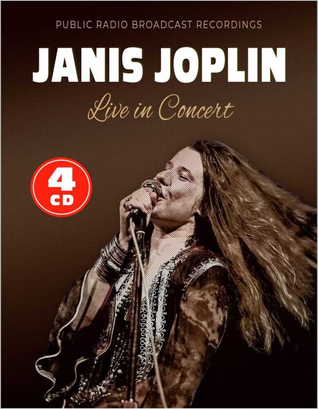 Janis Joplin Live In Concert / Radio Broadcasts 19671969 CD