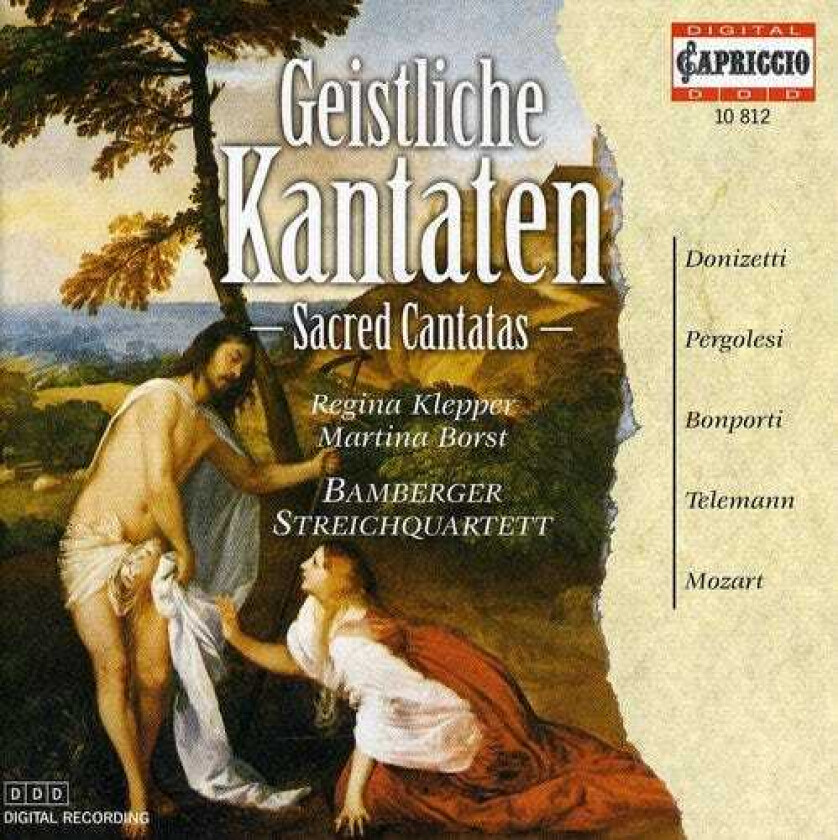 Martina Borst, Berthold Hops, Regina Klepper, Stefan Adelmann, Francesco Antonio Bonporti, Giovanni Pergolesi Sacred Cantatas CD