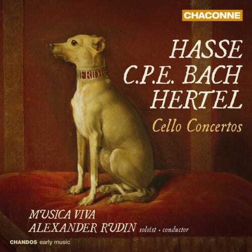 Alexander Rudin Hasse C.p.e. Bach & Hertel: Cello Concertos CD