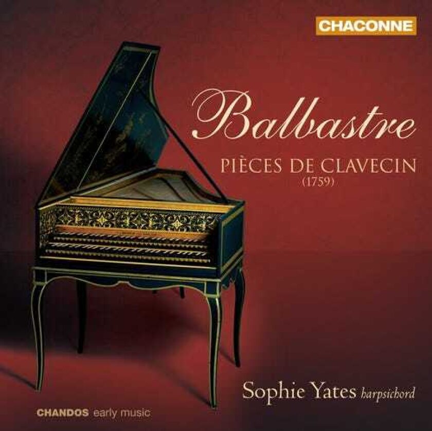 Sophie Yates, Claudebénigne Balbastre Pieces De Clavecin CD