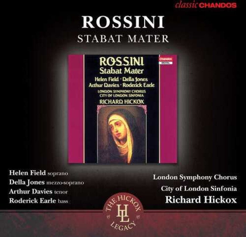 Della Jones, Arthur Davies, Helen Field, LONDON SYMPHONY CHORUS, Roderick Earle Stabat Mater CD