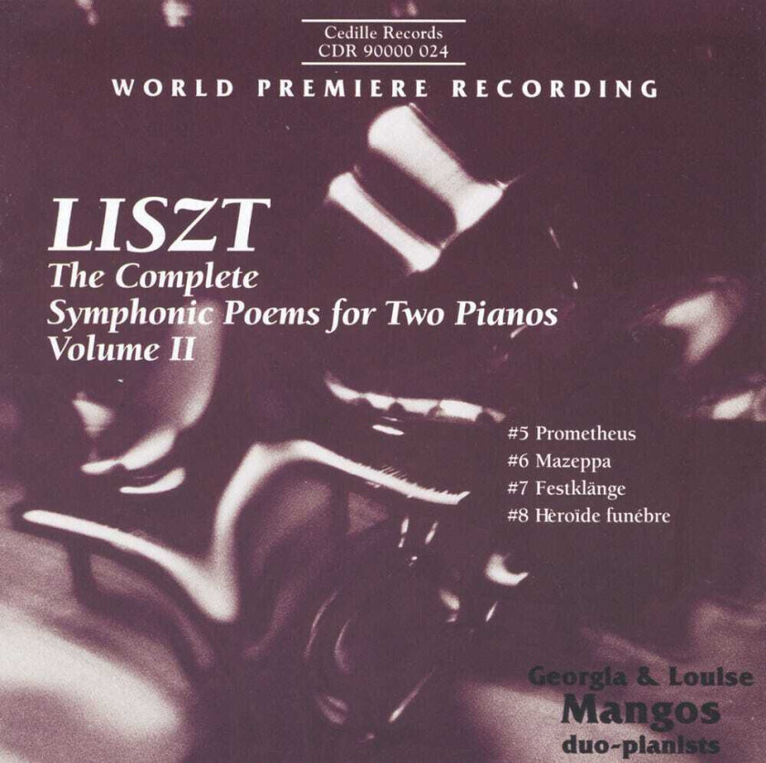 Louise Mangos, Georgia Mangos Complete Symphonic Poems For Two Pianos Ii CD