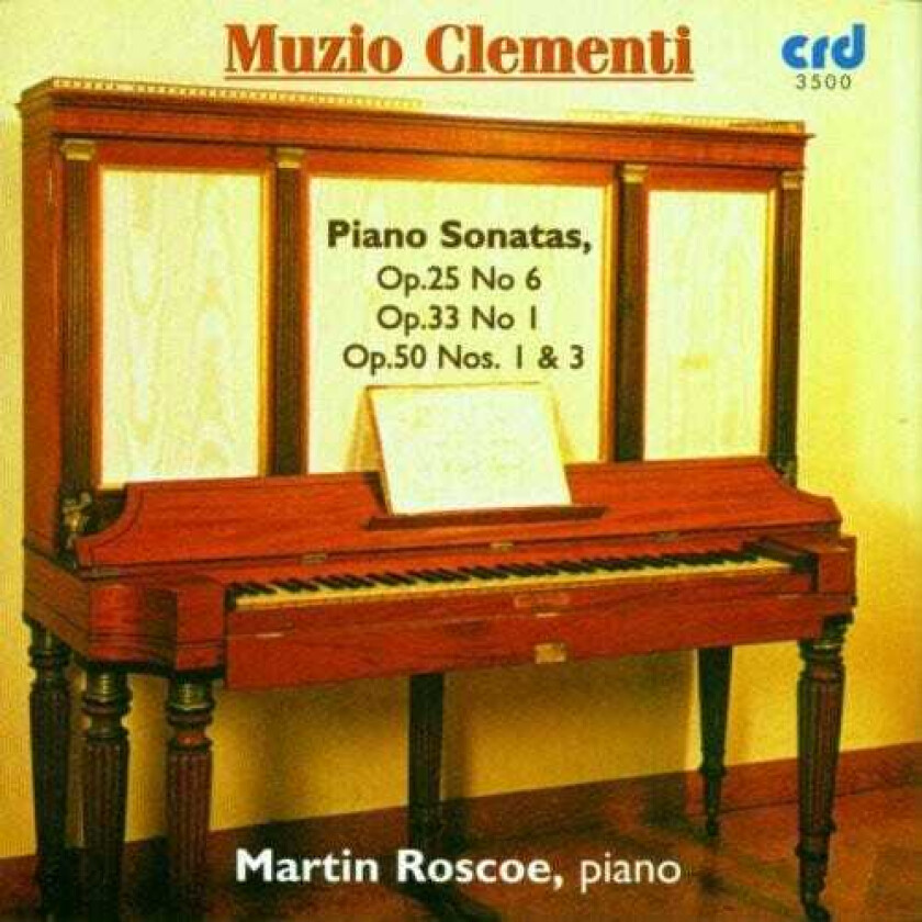 Martin Roscoe Piano Sonatas Op 25 No 6 / Op 33 No 1 CD