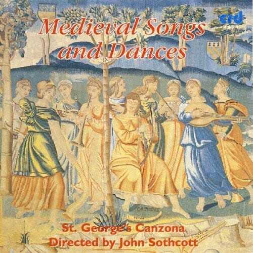 John Sothcott, St. George's Canzona, English Anonymous, French Anonymous, Italian Anonymous, Spanish Anonymous, Christmas Traditional Medieval Songs & Dances CD