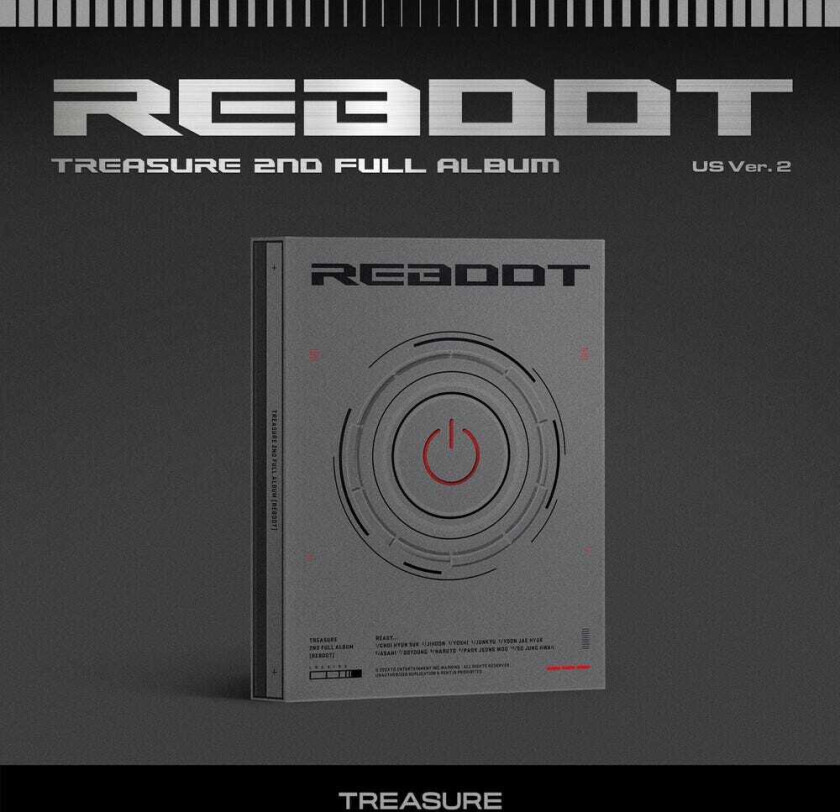 Treasure 2nd Full Album 'reboot': Version 2 CD