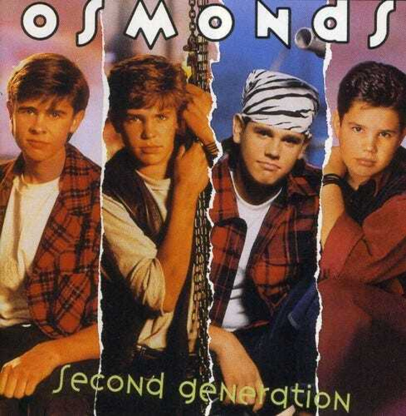 The Osmond Boys Second Generation CD