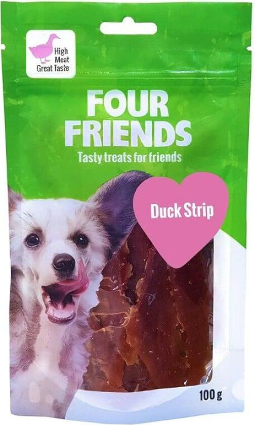 FourFriends Dog Duck Strip 400 g