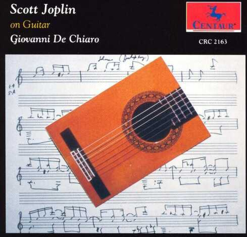 Giovanni De Chiaro Scott Joplin On Guitar CD