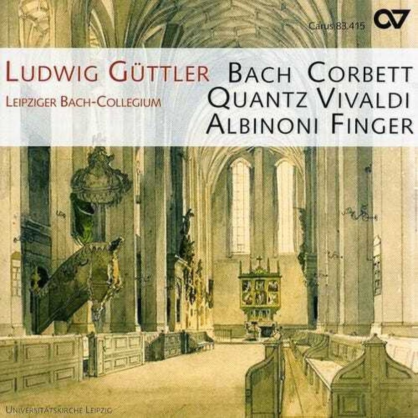 Ludwig G Ttler Ludwig Guttler Plays Bach Vivaldi Finger CD