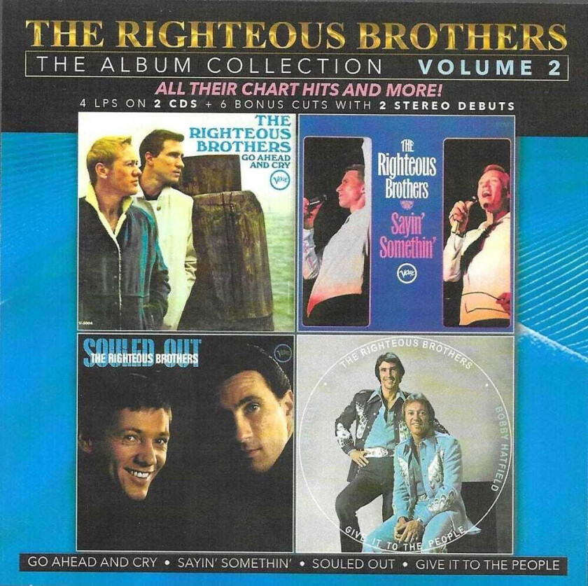 The Righteous Brothers Album Collection 2 CD