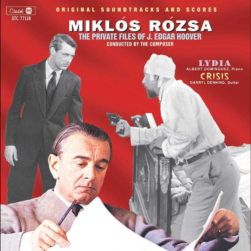 Bilde av Miklos Rozsa Private Files Of J. Edgar Hoover CD
